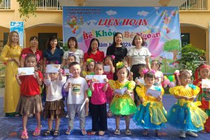 Hội thi “Bé khỏe – Bé ngoan” cấp trường năm học 2024-2025